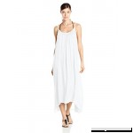 Raviya Women's Solid Over The Shoulder Maxi Dress Cover Up White B00SMYHY4G